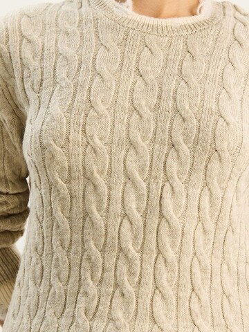 Bianco Lucci Pullover in Beige