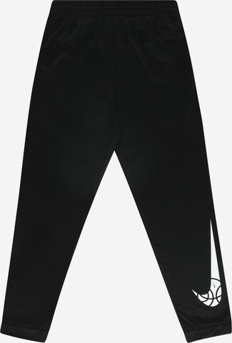 regular Pantaloni sportivi di NIKE in nero: frontale