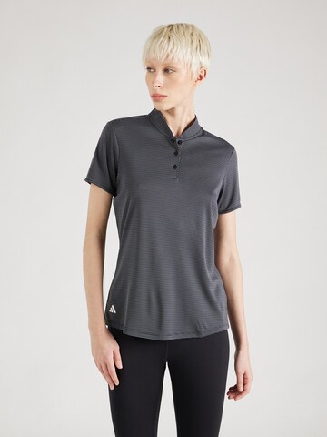ADIDAS GOLF Performance shirt in Black: front