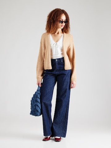 OUI Strickjacke in Braun