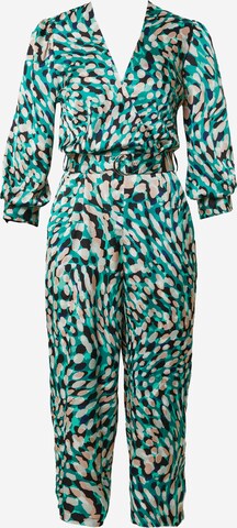 AX Paris Jumpsuit in Green: front