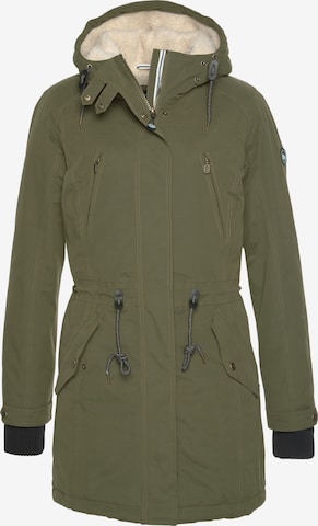 POLARINO Performance Jacket in Green: front