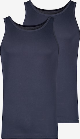 Maillot de corps Skiny en bleu : devant