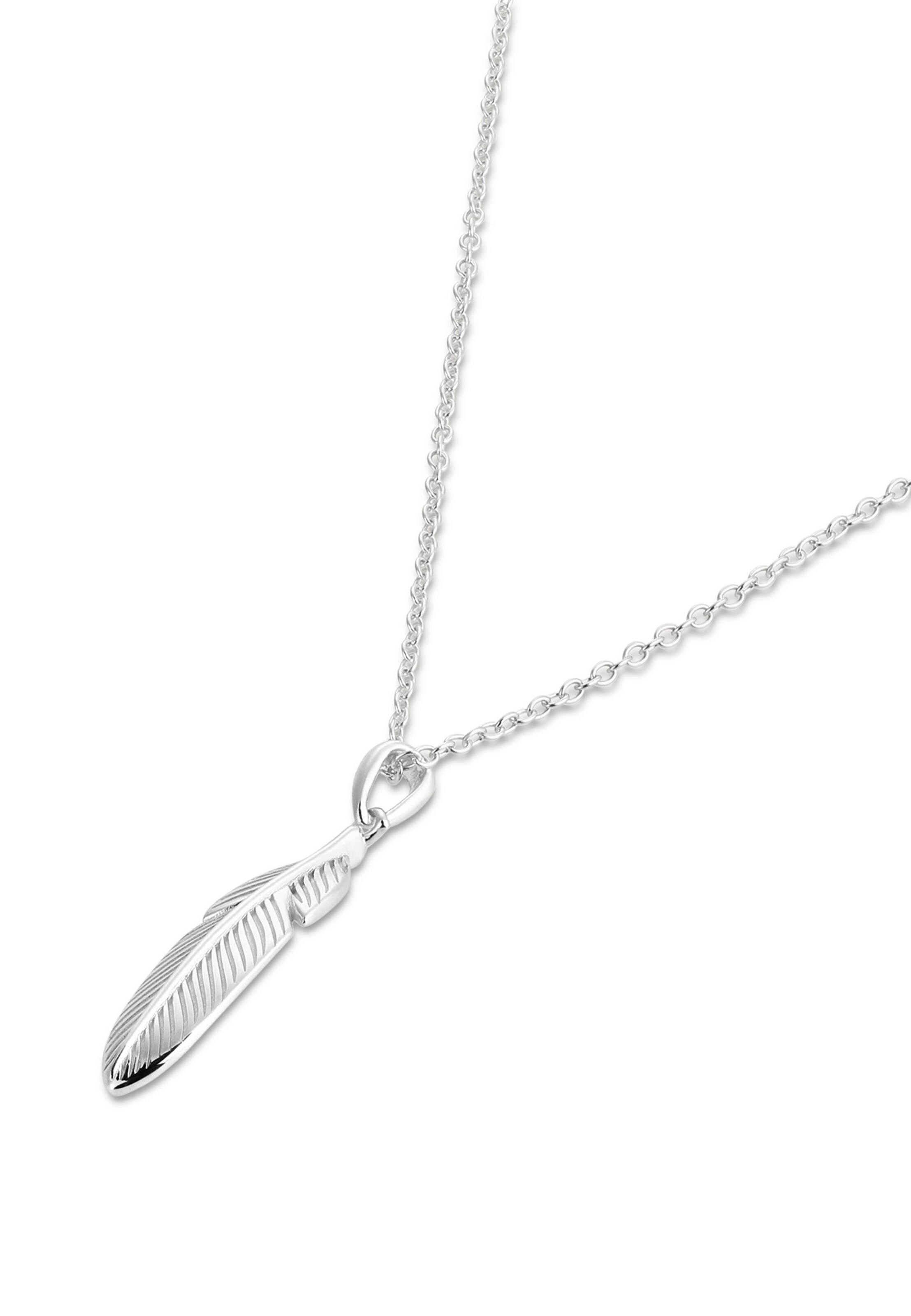 Collana 'The Feather' di Commen Lines in argento