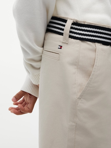 Loosefit Pantalon 'Essential' TOMMY HILFIGER en beige