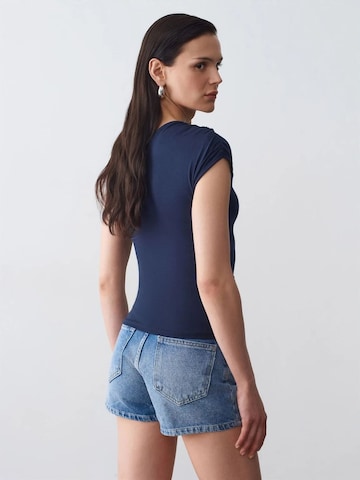 Dilvin Blusen in Blau