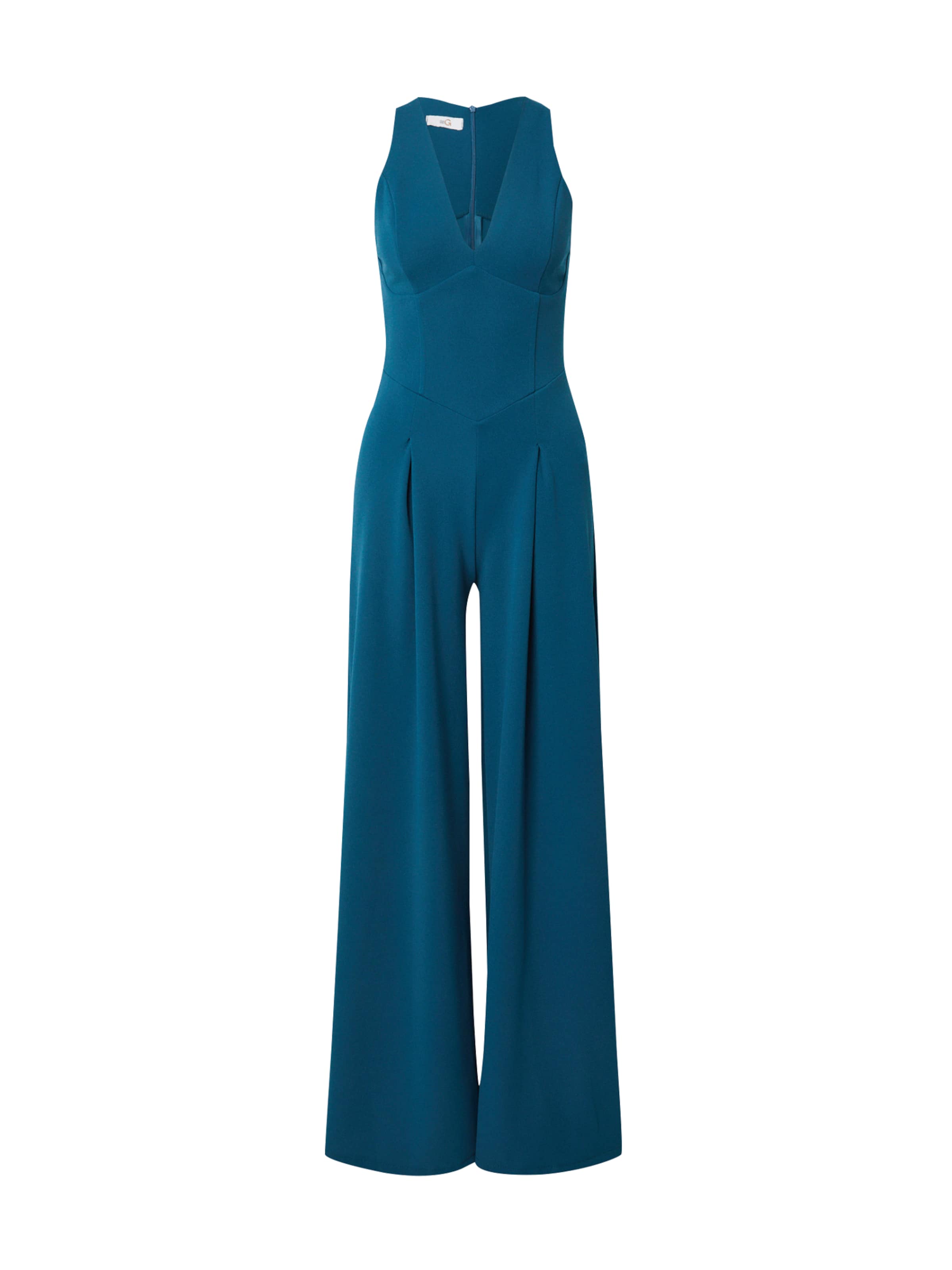 WAL G. Jumpsuit 'ROSANNA' in Blue: front