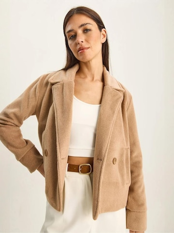 Manteau mi-saison Bianco Lucci en marron