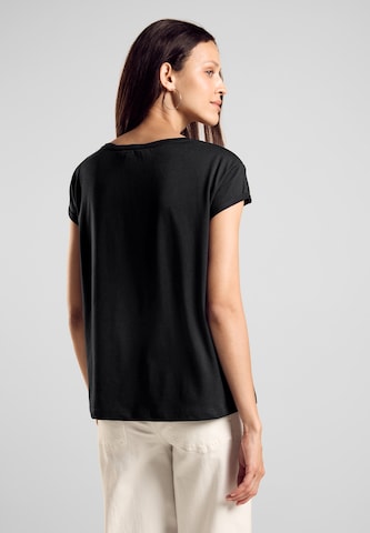 STREET ONE T-Shirt in Schwarz