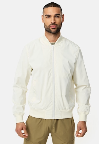 INDICODE JEANS Between-season jacket 'Ignam' in Beige: front