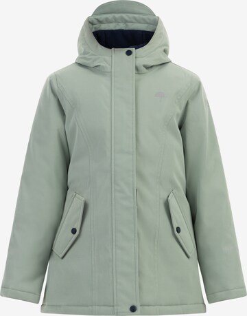 Schmuddelwedda Weatherproof jacket in Green: front