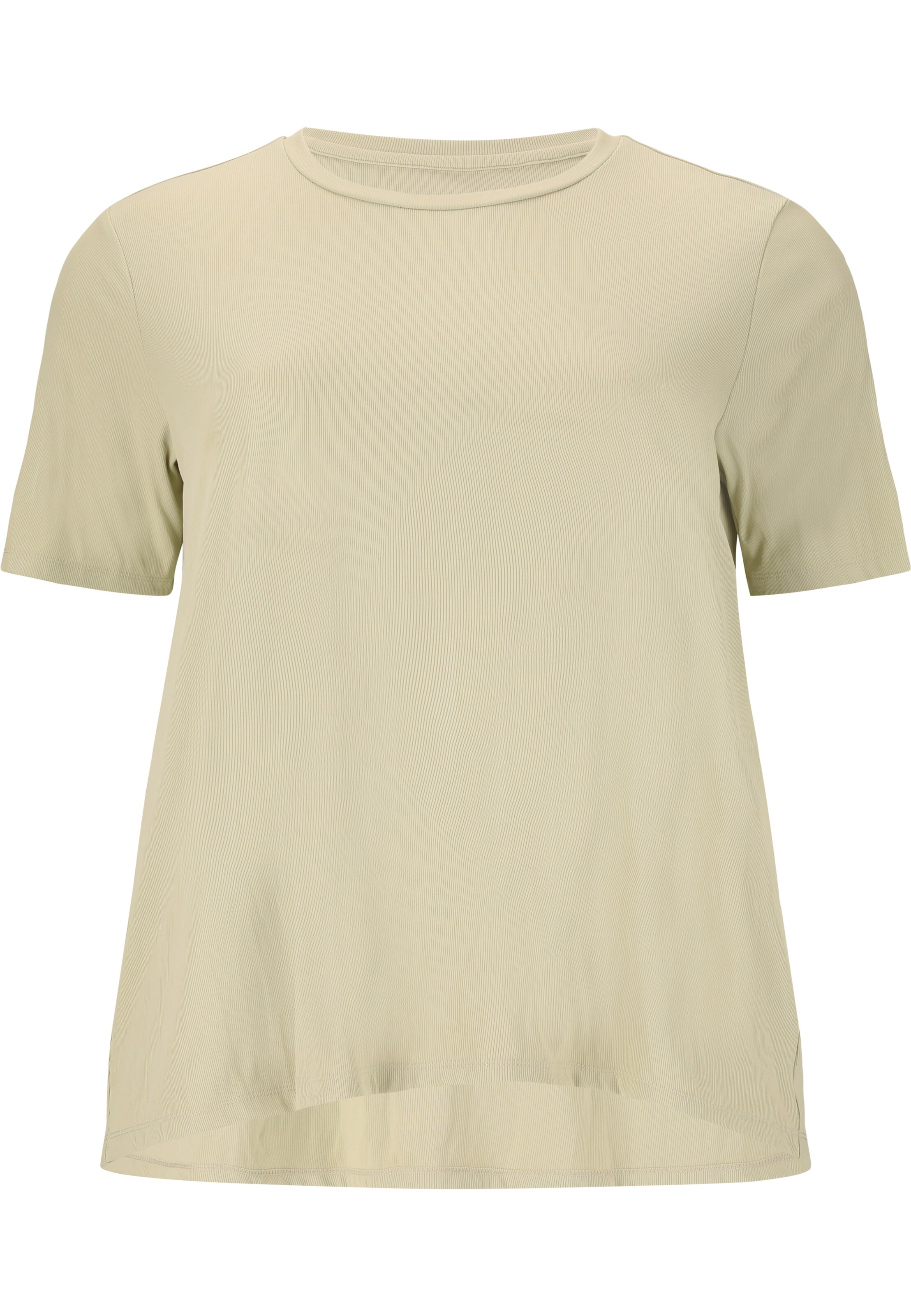 Q by Endurance Shirt 'Nian' in Beige: voorkant