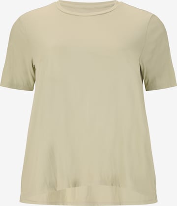 Q by Endurance Shirt 'Nian' in Beige: front