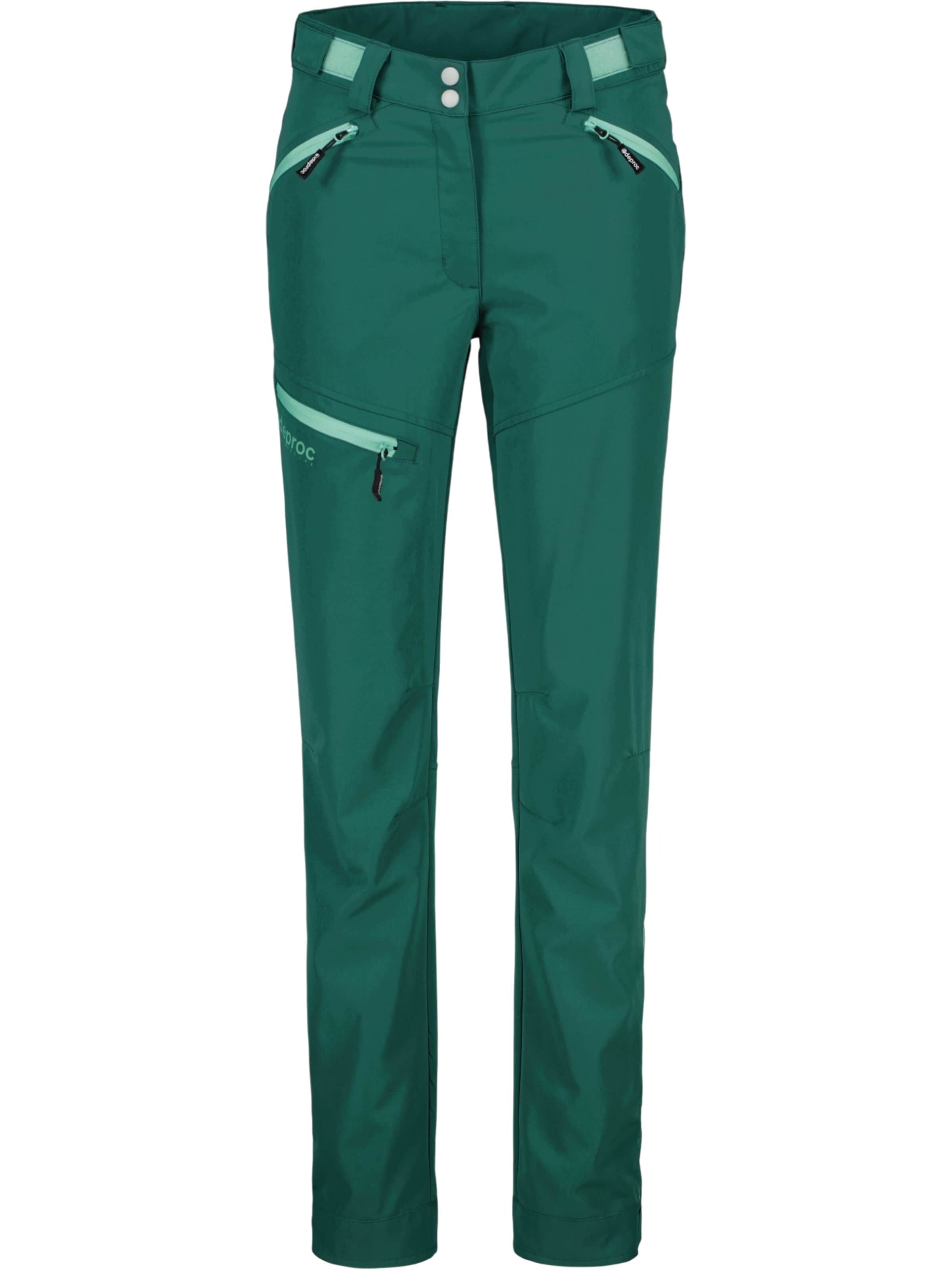 deproc Slimfit Outdoorhose‌‌‌ in Grün: Vorderseite