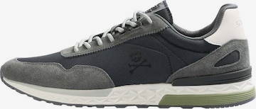 Scalpers Matalavartiset tennarit 'Nos Scharry' värissä sininen: etupuoli