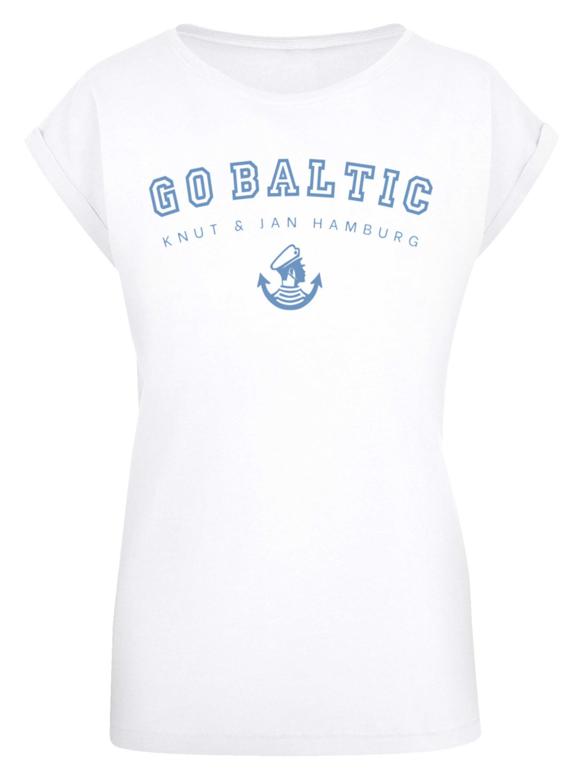 T-shirt F4NT4STIC en blanc : devant