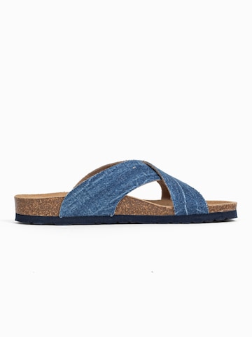 Zoccoletto 'GOMERA' di Bayton in blu