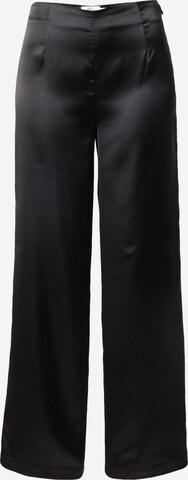 Wide Leg Pantalon NA-KD en noir : devant