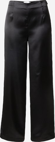 Wide leg Pantaloni di NA-KD in nero: frontale