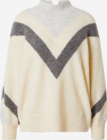 OBJECT - Jersey 'JOYA' en beige: frente