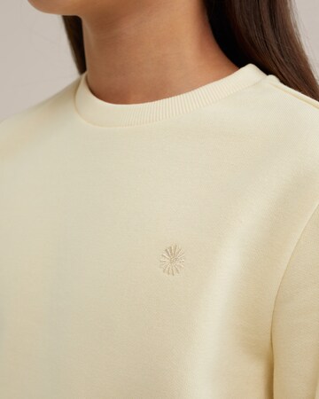 Sweat-shirt WE Fashion en jaune