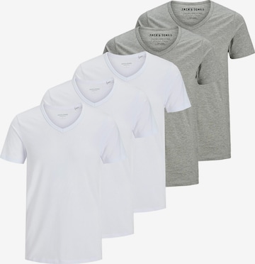 JACK & JONES Shirt 'Essentials' in Zilver: voorkant