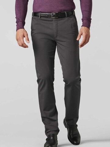Meyer Hosen Regular Hose  'Roma' in Grau: Vorderseite