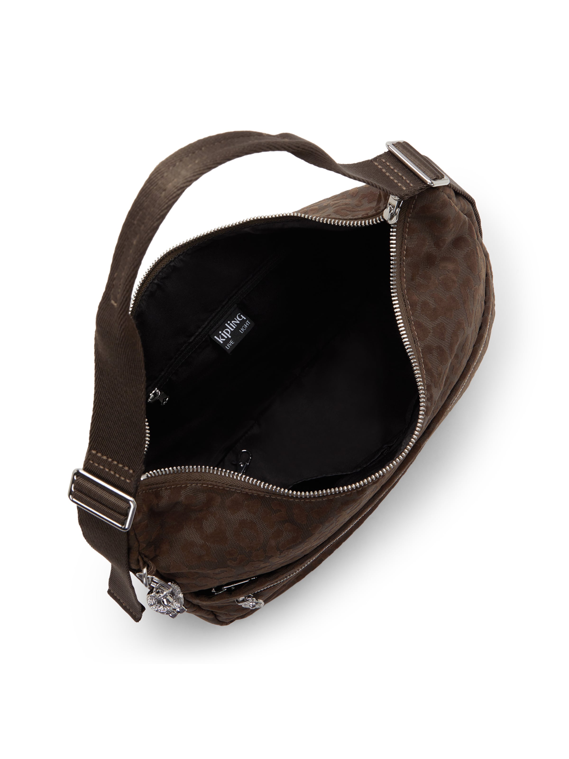 KIPLING - Bolso de hombro 'Khloe Leo' en marrón