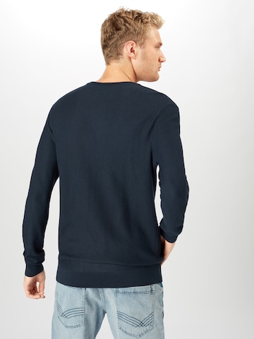 TOM TAILOR Regular fit Sweater in Blue