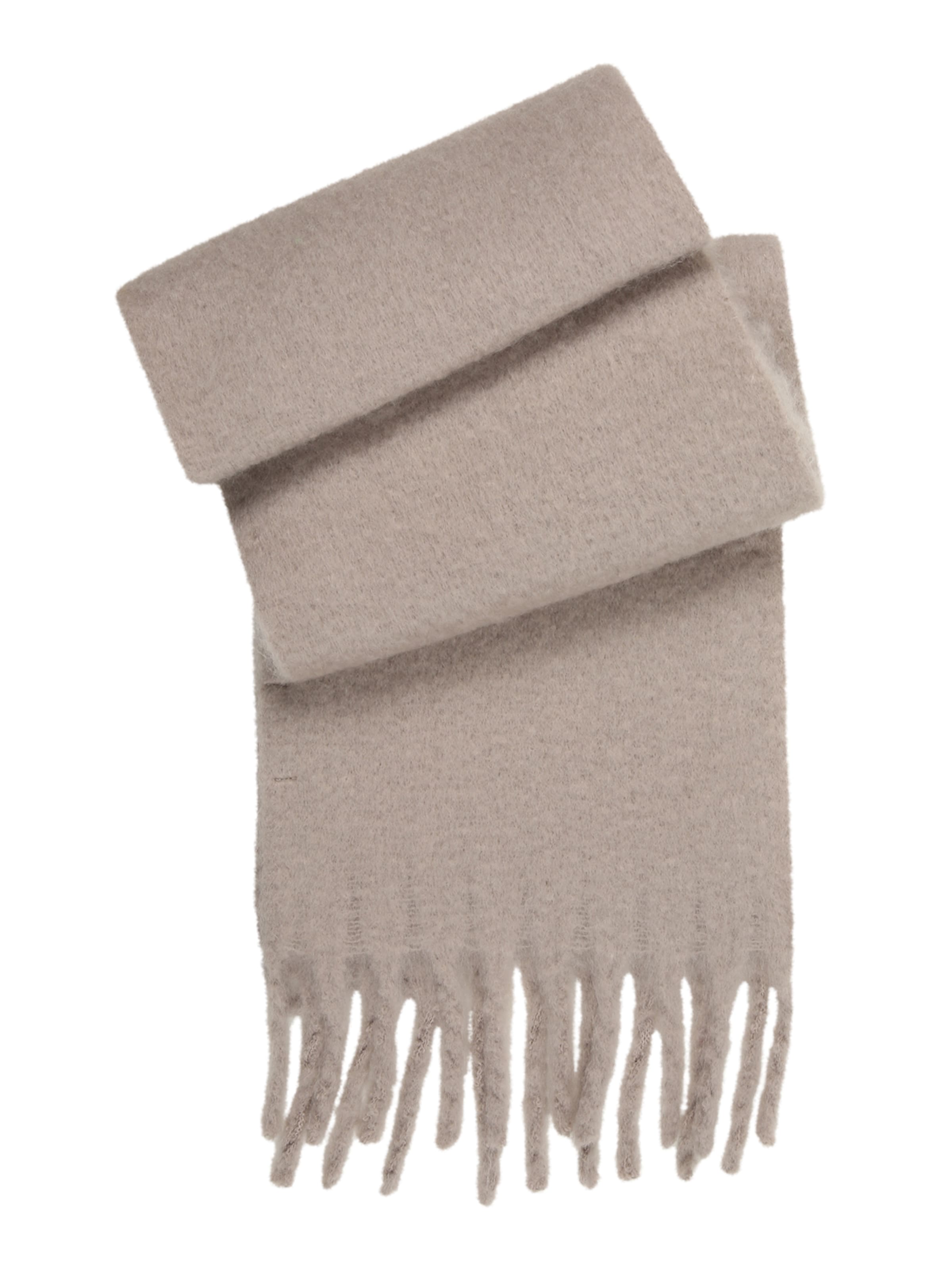 ABOUT YOU Шарф в Серый: спереди