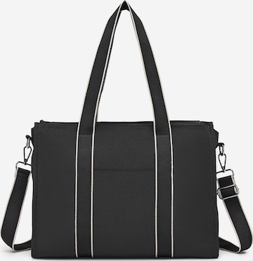 Miss Lulu Shoulder Bag in Black: front
