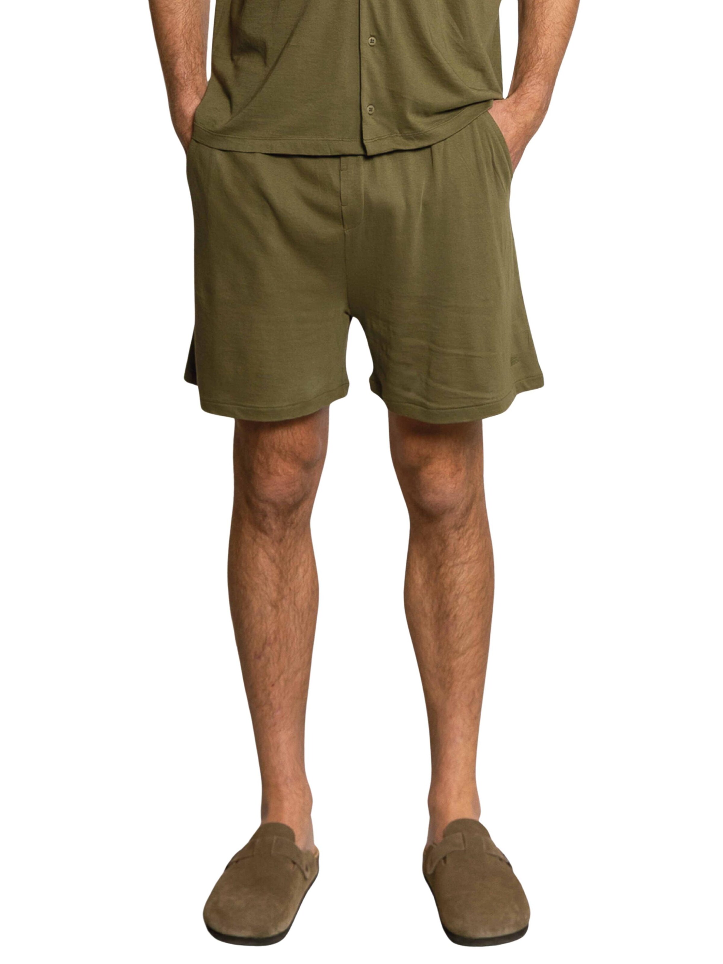 Pyjama court '24_24' LDB en gris