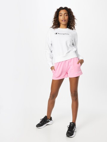Champion Authentic Athletic Apparel Sweatshirt in Weiß