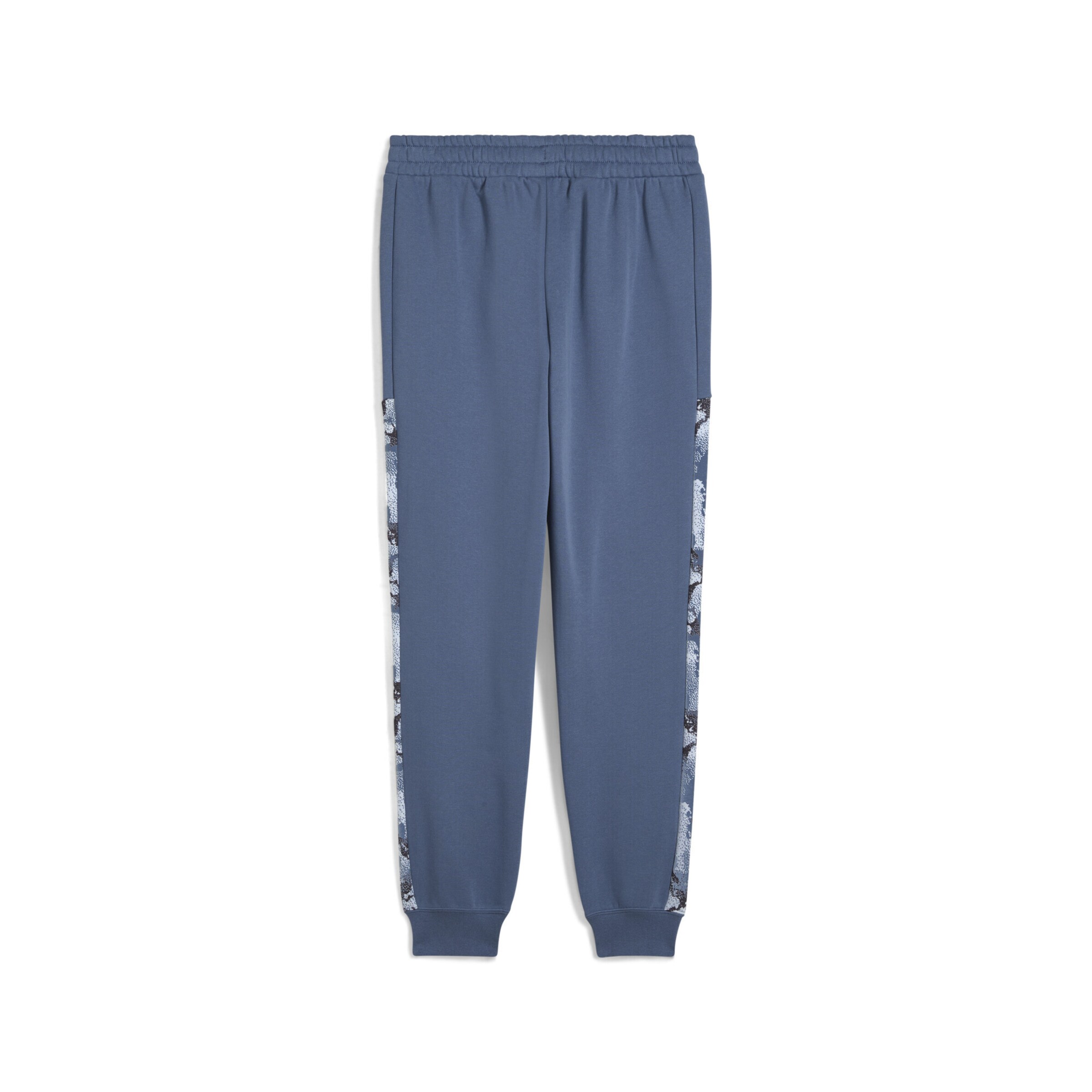 PUMA Tapered Sportbroek 'Essentials' in Blauw