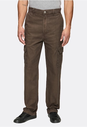 Regular Pantalon cargo 'Waymir' Pegador en marron : devant