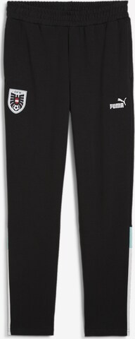 PUMA Regular Sportbroek in Zwart: voorkant