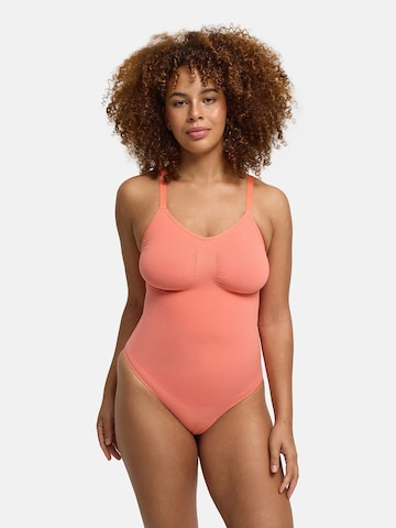cfab Shapingbody 'Bodysuit Sculpting Shapewear mit Slip' in Oranje