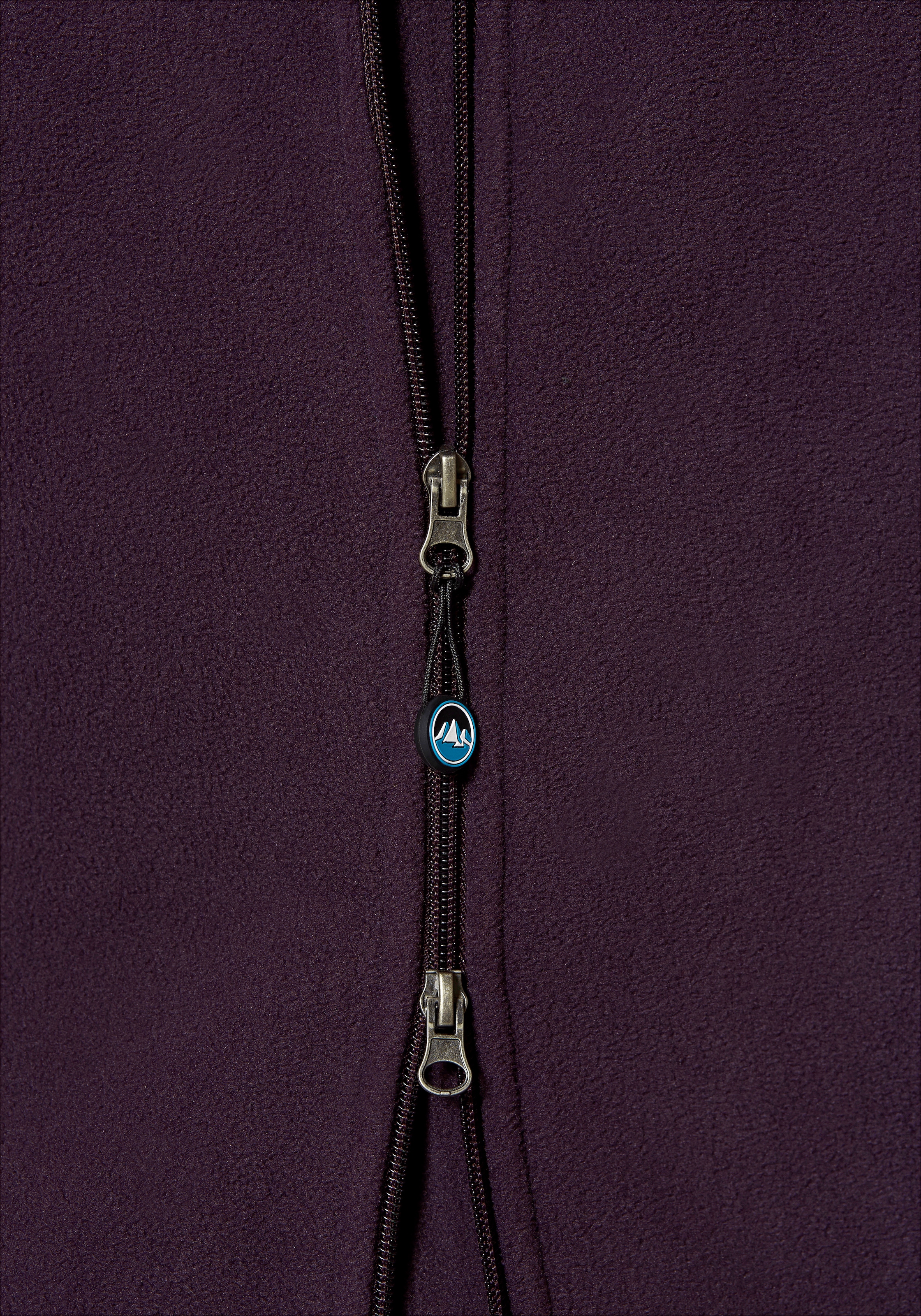 POLARINO Athletic Fleece Jacket in Red