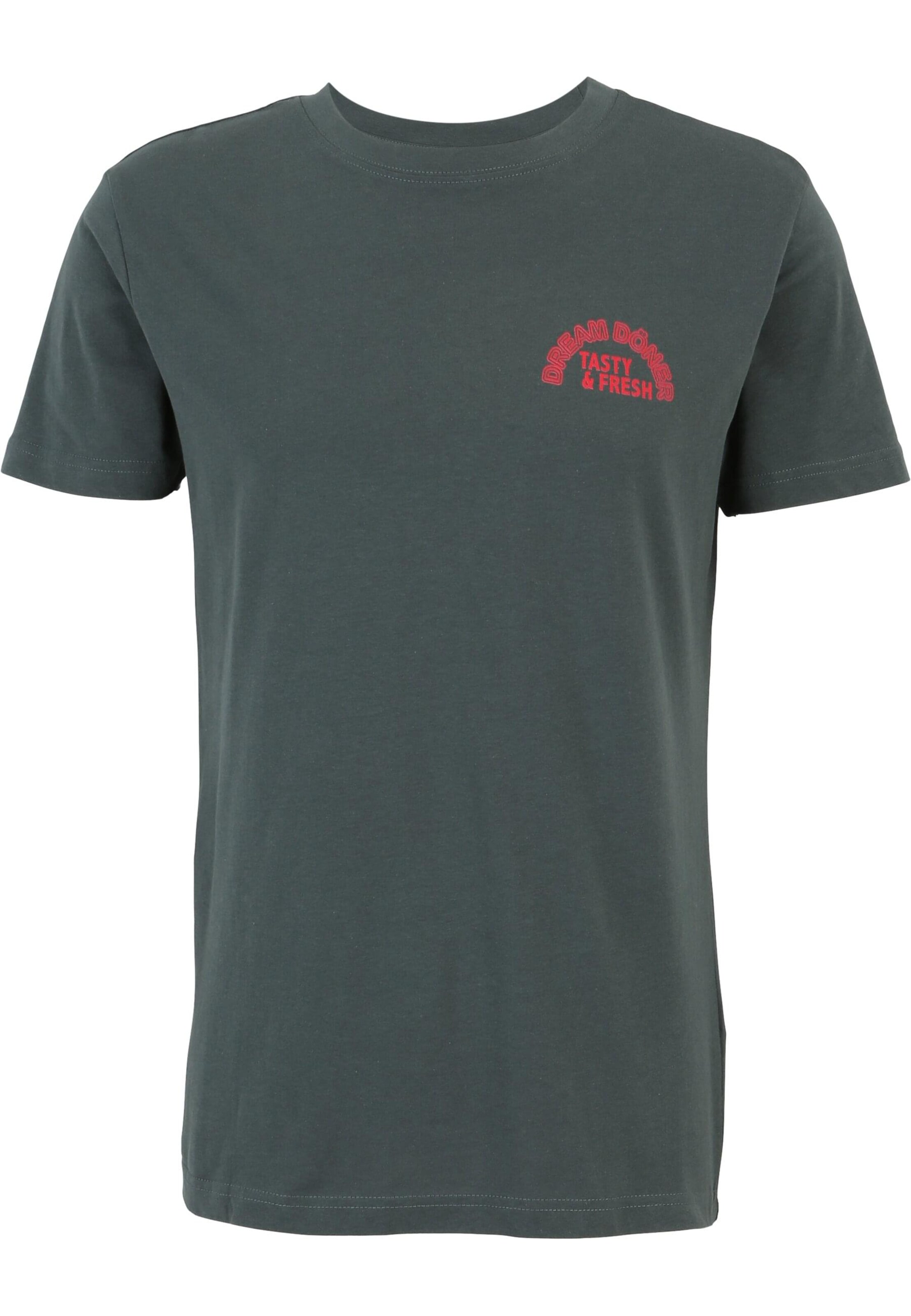 Mister Tee Koszulka 'Dream Kebab' w kolorze zielony: przód