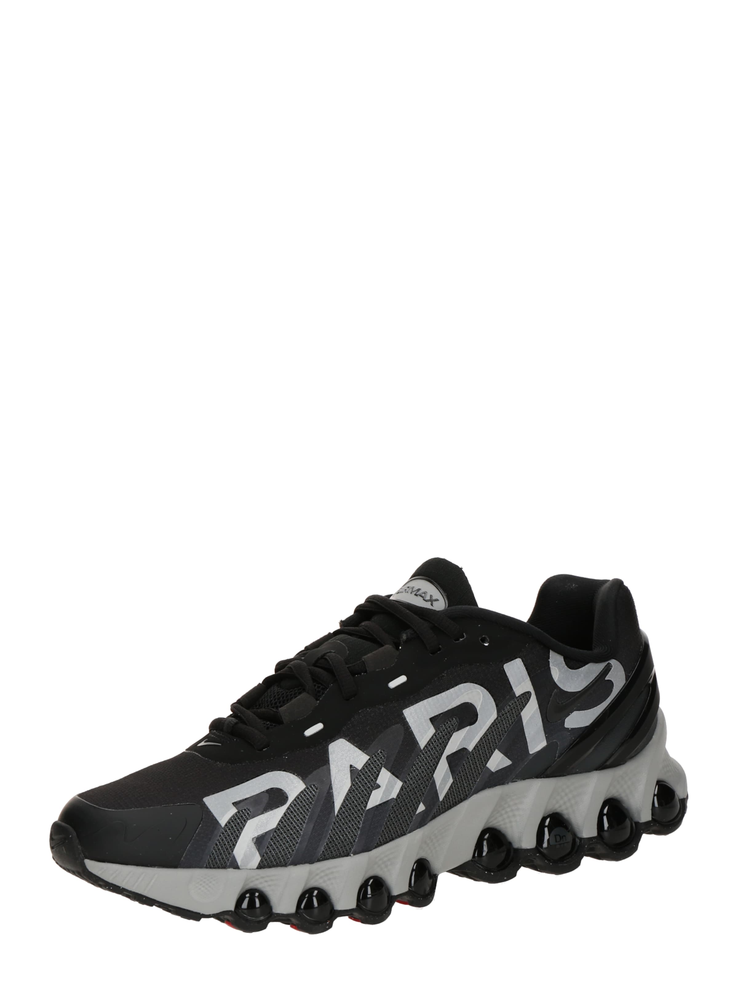 melns Nike Sportswear Zemie brīvā laika apavi 'AIR MAX DN8 PRM': no priekšpuses