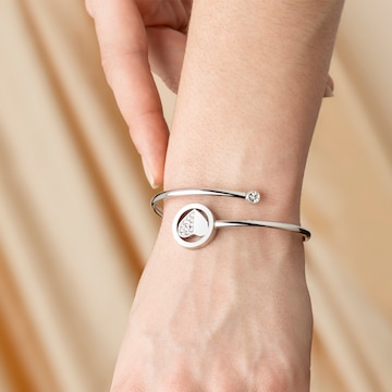 Lotus Armband in Silber: Vorderseite