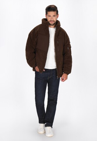 DreiMaster Maritim Winter jacket in Brown