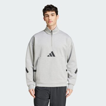ADIDAS SPORTSWEAR Sports sweatshirt 'Z.N.E.' in Grey: front