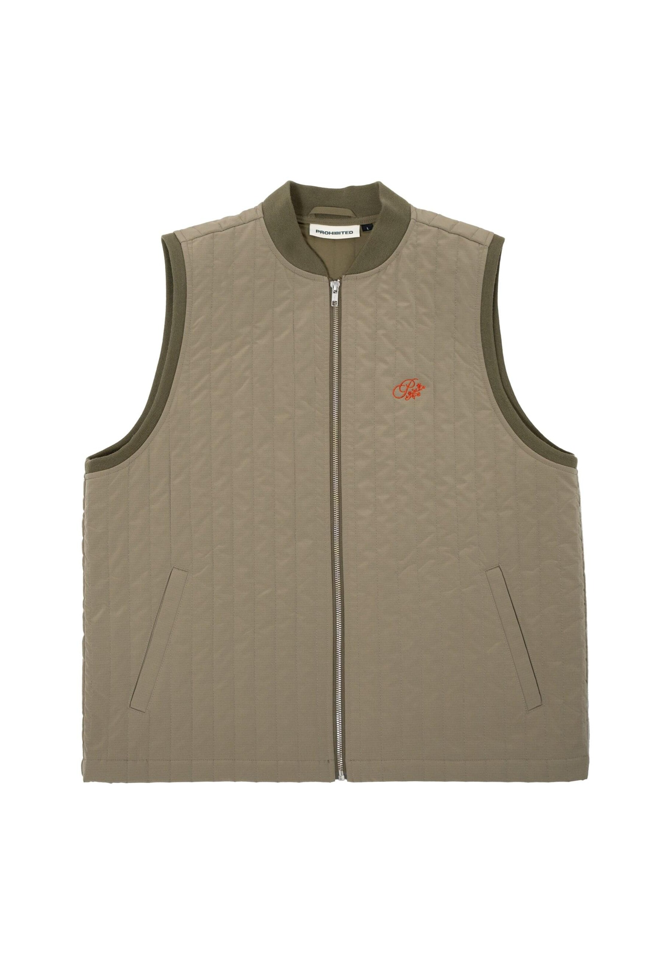 Prohibited Vest 'Ranger' in Green: front