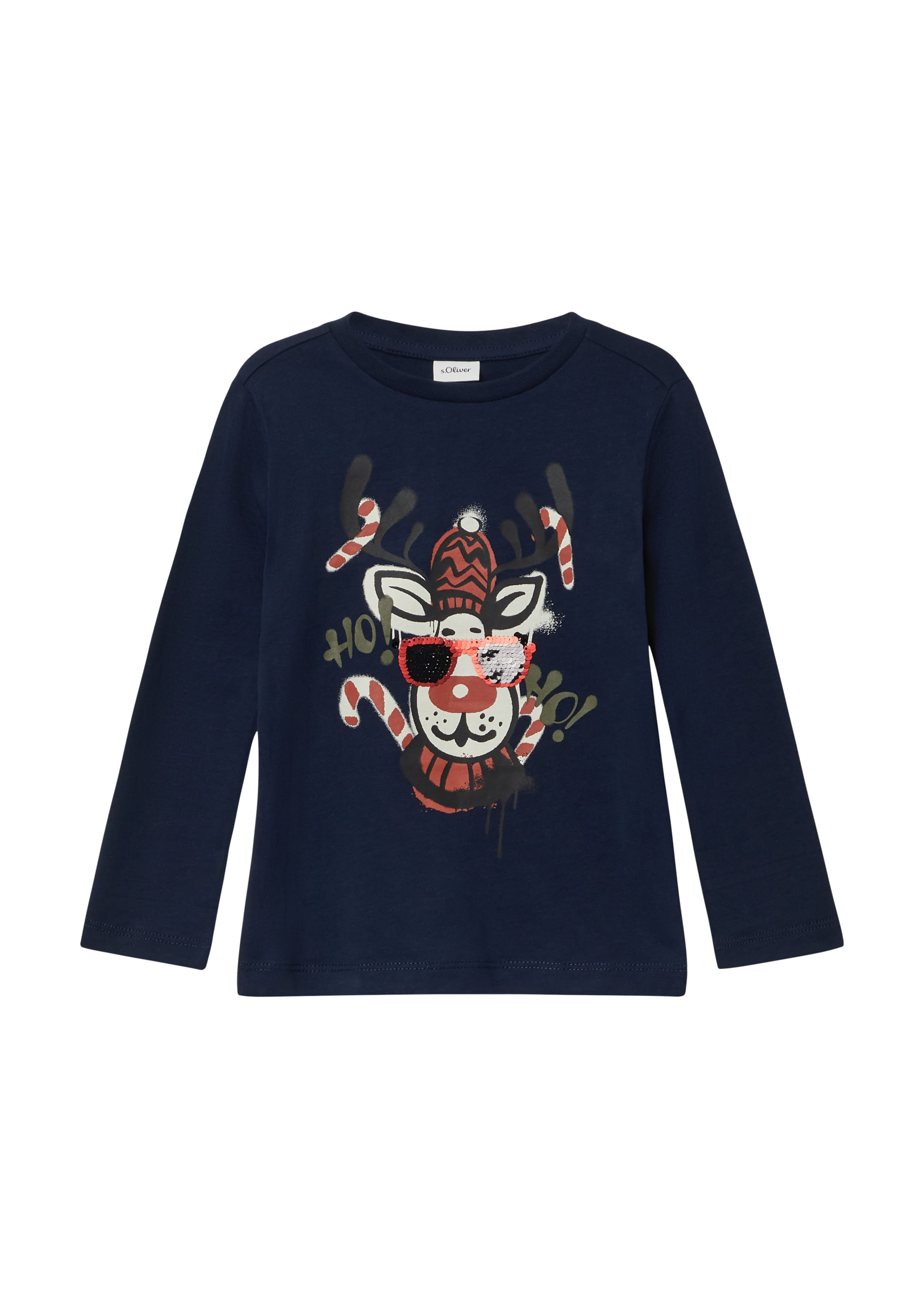 s.Oliver Shirt in Blau: Vorderseite