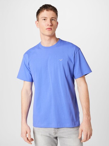 T-Shirt 'Ligull' Cleptomanicx en bleu : devant