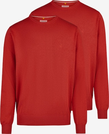 redmond Sweater 'Basic' in Red: front