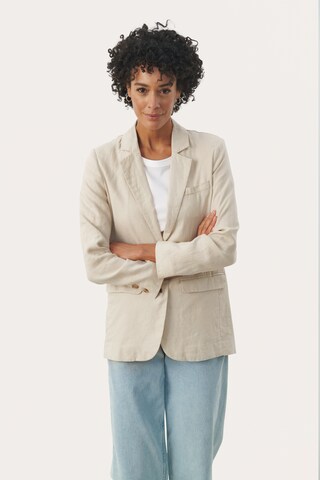 Blazer 'Nyan' Part Two en beige : devant