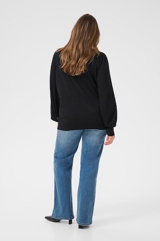 Pull-over 'Loni' KAFFE CURVE en noir