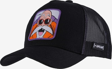Casquette Capslab en noir : devant